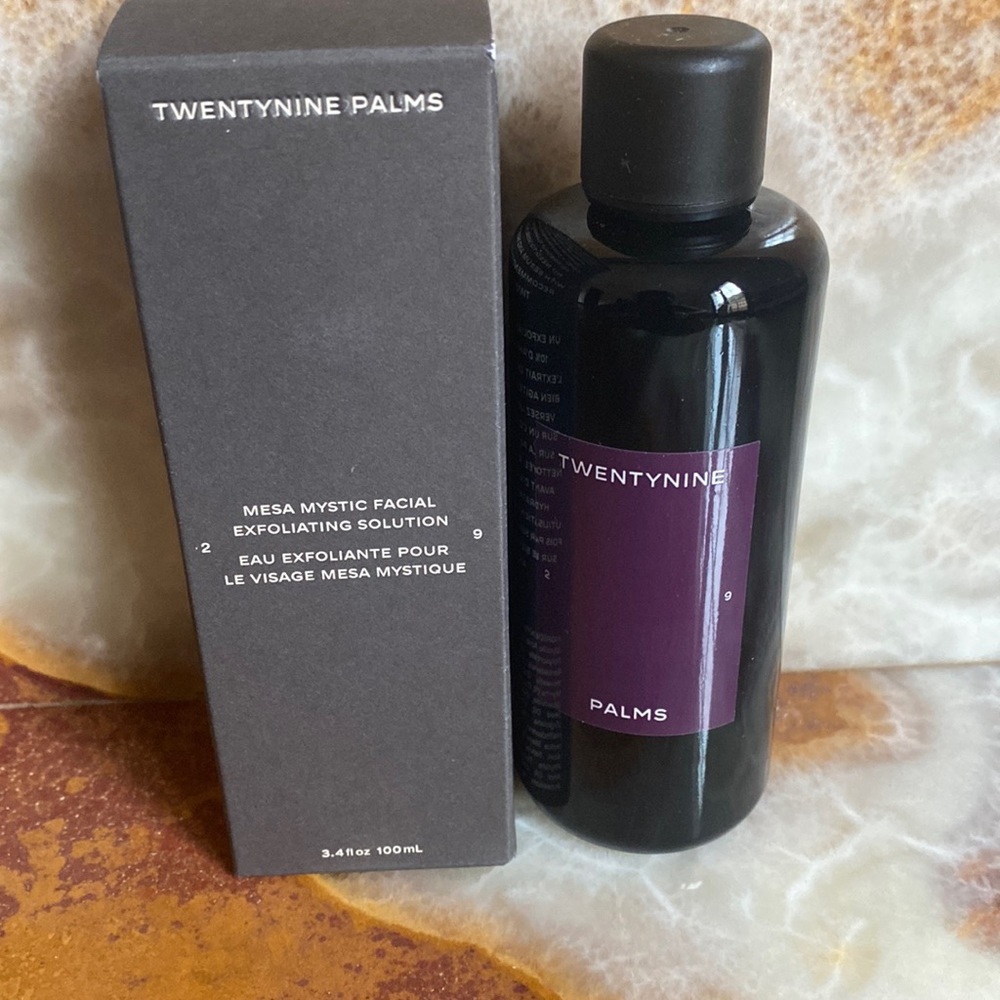Mesa mystic, facial exfoliating solution
